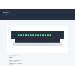 8-port Gigabit PoE switch