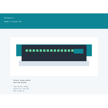 48-port access switch with 10G uplinks